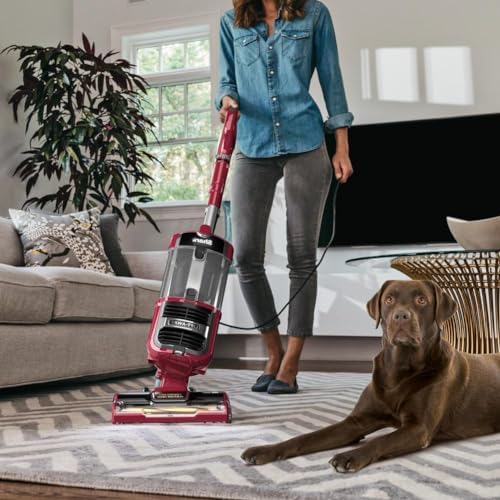 Shark ZU561 Navigator Lift-Away Speed Self Cleaning Brushroll Lightweight Upright Vacuum with HEPA Filter, Red Peony - Image 5