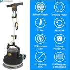 Prolux PLC15 15" Loaded Heavy Duty Single Pad Commercial Polisher Floor Buffer Machine Scrubber - Image 7