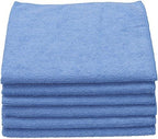 Unger 16” x 16” Microfiber Ultra-Absorbent Cloths, 6 Pack, Trap and Hold Dust and Dirt, All-Purpose Scrubbing Cloths, Household Cleaning Tools, Dusting Supplies - Image 2