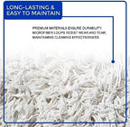 Nine Forty 48" Premium Cotton Dust Mop Kit - Heavy Duty Mop Head with Handle for Industrial, Commercial, and Residential Cleaning - Dry Floor Duster for Hardwood Surfaces - White - Image 5