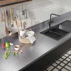 CRE8TIVE Brushed Silver Stainless Steel Contact Paper Peel and Stick Metallic Wallpaper for Kitchen 12"x354" Removable Self Adhesive Silver Contact Paper for Cabinets Waterproof Vinyl Backsplash Walls - Image 7