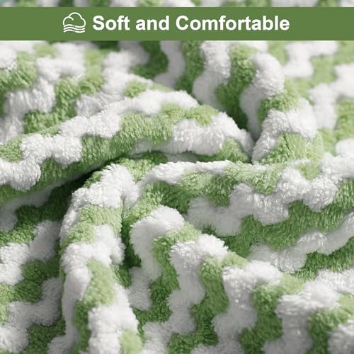 JOYMOOP Microfiber Cleaning Cloth, 18 Piece Set, Small, Green - Image 5