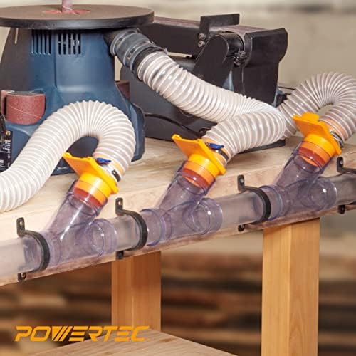 POWERTEC 2-1/2 Inch ID Y Fitting for 2 1/2 Inch OD Dust Collection Pipes, Adapters and Fittings, Dust Collection Fittings for Dust Collector Accessories, 1 pack (70303) - Image 3