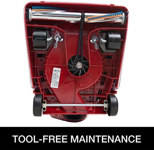 Sanitaire Tradition Commercial Bagged Upright Vacuum, SC688B ,Red - Image 6