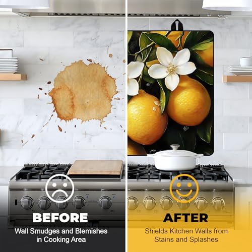 Stove Top Cover for Electric Stove,Glass Stove Top Cover, Heat Resistant Glass Cooktop Cover, Stovetop Protector, Kitchen Decor, Dish Drying Mats Cover for Ceramic Washer Top 28.5x20.5 inch - Image 6