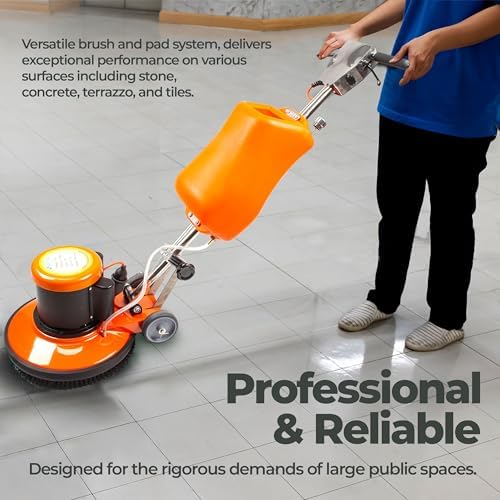 SM420AC 17" Floor Buffer Scrubber, 2 HP, 175 RPM - Image 5