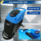 INTSUPERMAI Commercial Floor Scrubber Dryer, 20" 160RPM Brush Auto Cleaner - Image 4