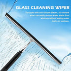 Telescopic Shower Squeegee,14.06" Silicone Blade, 17‑60" Long Handle - Image 4