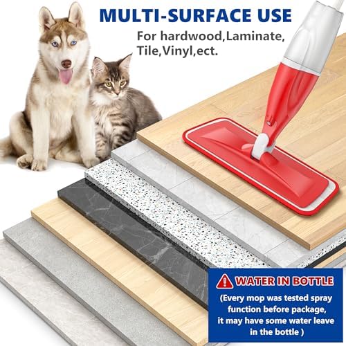Spray Mops for Floor Cleaning: Wet Dry Mop Hardwood Floor Mops Refillable - Image 6