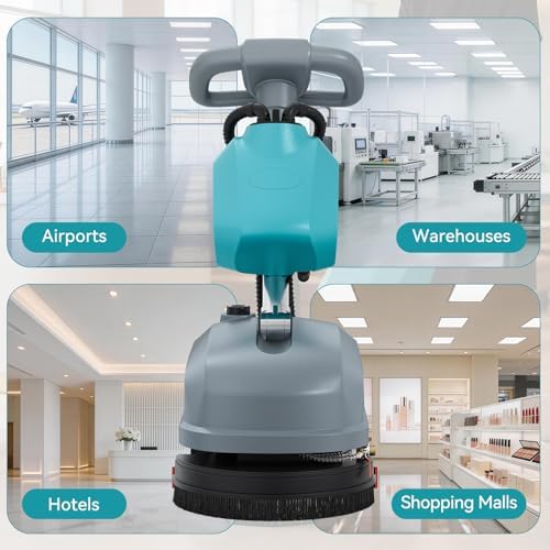 15'' Walk Behind Electric Commeicial Floor Scrubber Machine - Image 5