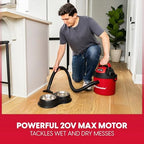 Vacmaster DVOM202P 1101 2.5-Gal 20V Cordless Portable Wet/Dry Vac Red - Image 4