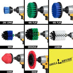 Drillbrush Power Scrubber Attachments - Interior Car Detailing Kit - Image 6