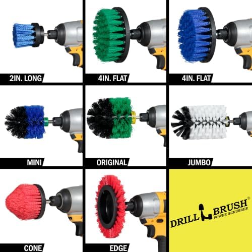Drillbrush Power Scrubber Attachments - Interior Car Detailing Kit - Image 6
