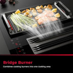 GASLAND CHEF COLLECTION 31.5" Downdraft Electric Cooktop, 4 Burner - Image 4