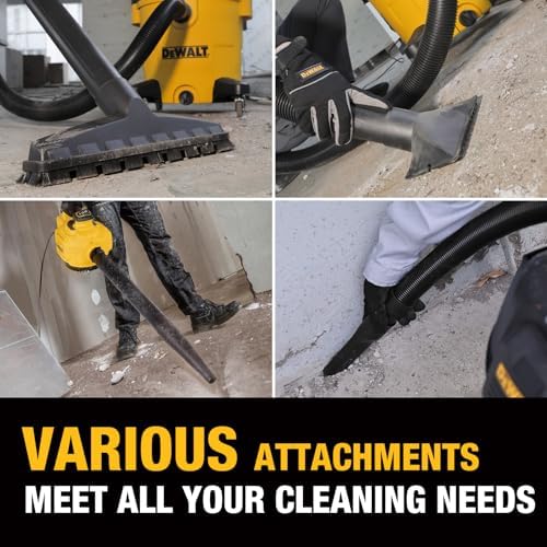 DEWALT Shop Vacuum Wet and Dry 12 Gallon 5.5 HP with Detachable Blower - Image 5