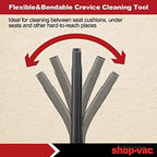 Shop-Vac 2PC 8011848 Car Cleaning Kit, 1-1/4" ID, Crevice Tool & Auto Brush - Image 5