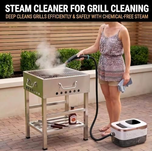 Steam Cleaner, 6 Steam Levels, 42oz Tank & 11 Pieces Accessories, 1500W High-Temperature Steam Cleaner for Home, Handheld Steamer for cleaning Grout,Tile,Kitchen,Bathroom,Car - Image 5