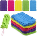 20 Pcs Reusable Duster Refills, 360° Fleece Cleaning Pads for Ceiling Fans, Blinds & Furniture (Blue, Pink, Yellow, Green, Purple, 7.3 x 4.7 Inches) by Unknown