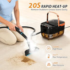 Steam Cleaner Handheld High Pressure Car Steamer for Auto Detailing - Image 3