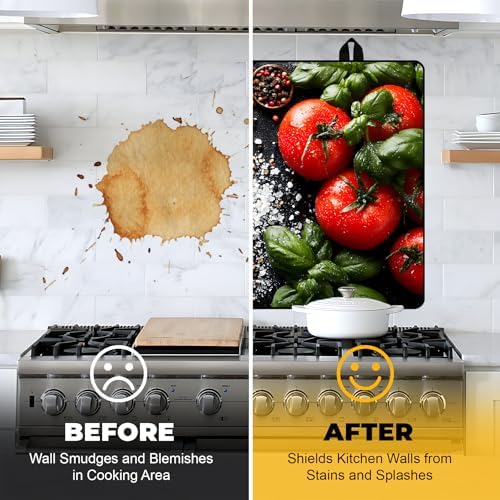 NYZE Stove Top Covers for Electric Stove for Kitchen (Fresh Tomato & Spices) - Image 6