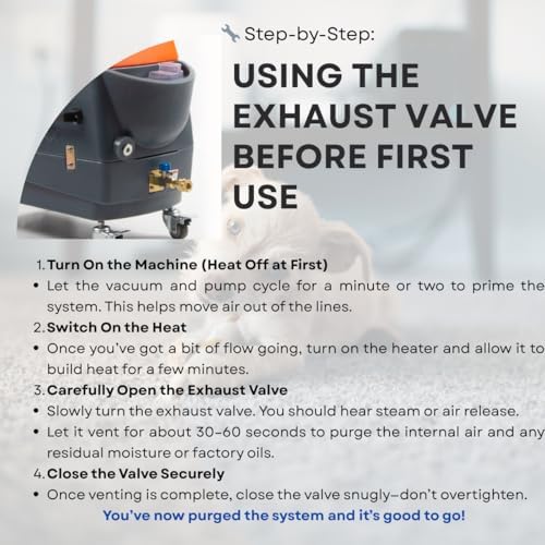 SM18H Heated Carpet Extractor, 160 PSI, 149°F - Image 6