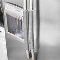 OUGAR8 Refrigerator Door Handle Covers Protective Electrical Kitchen Appliances Gloves Fridge Microwave Dishwasher Door Cloth Protector- Catches Drips,Smudges&Fingerprints Dust Covers (Gray Plush) by OUGAR8