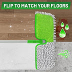 2-Sided Microfiber Dust Mop for Hardwood Floors & Walls - Image 3