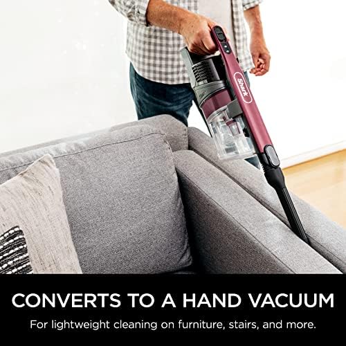 Shark Cordless Vacuum Cleaner, Red, IZ362H - Image 6