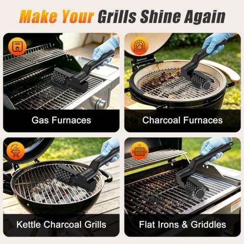 COO Electric Grill Brush, Cordless Rechargeable BBQ Cleaner - Image 4