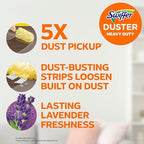Swiffer Dusters Heavy Duty Multi-Surface Duster Refills for Cleaning, Lavender, 11 Count - Image 2