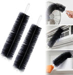 Large Bendable Microfiber Head, 2026 Upgraded Microfiber Duster, Reusable Fan Cleaner Brush for Electric Fans, Home Air, Curtain (Black) by Wegodal
