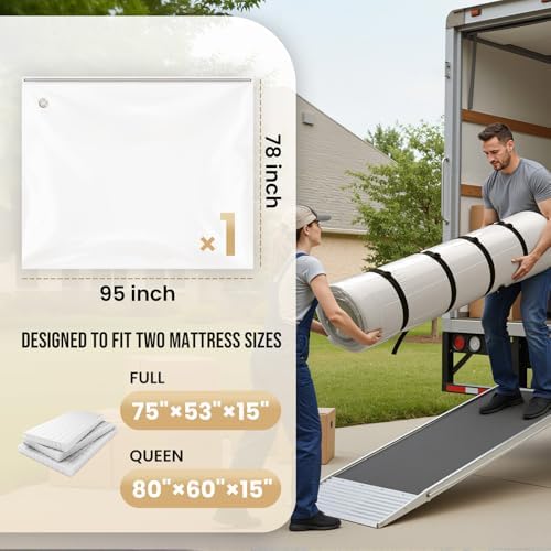 TAILI Mattress Vacuum Bag,Full/Queen Mattress Storage Bag for Memory Foam - Image 4