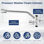 Foam Cannon Dual Connector for Pressure Washer, Industrial Foam Gun Kit - Image 6