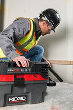 RIDGID 50318 4500RV ProPack 4.5-Gal. Portable Wet Dry Shop Vacuum with Toolbox Design, 5.0 Peak HP Motor, Expandable Pro Hose, and Blower Port, Red - Image 5