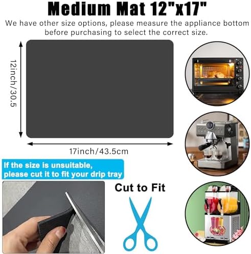 Kitchen Appliance Sliders 360 Degree Rotation Moving on Counter, Appliance Slider Cut to Fit, Mat for Kitchenaid Mixer with Kitchen Accessories,Appliance Mover for Espresso Machine, Food Processor - Image 3