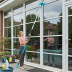36 ft High Reach Duster Kit, 6 Attachments, Fan Cleaner, Blue - Image 5