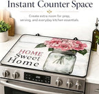 Stove Top Cover,28.5"L x 20.8"W,Heat Resistant Cooktop Protector Mat - Image 7