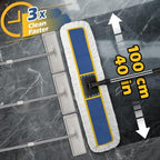 40" Commercial Dust Mop for Floor Cleaning, Heavy Duty Industrial Mop - Image 2