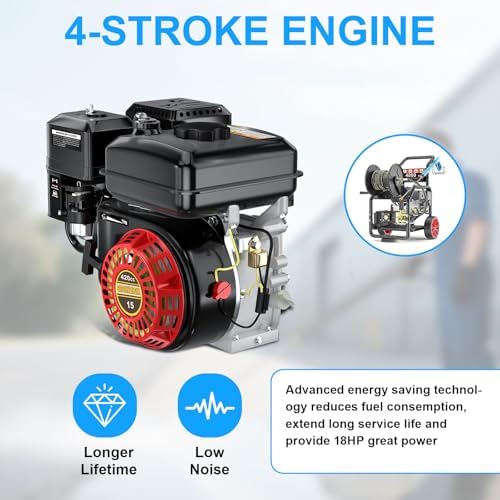 4800 PSI Gas Pressure Washer 500cc 18HP Engine 4GPM - Image 5