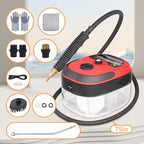STRCEAT Handheld Pressurized Steam Cleaner,2500W Handheld High Temp Portable Cleaning Machine, Cleaning for Couch, Auto, Floor and More (Red) - Image 4