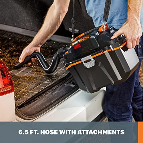 WORX Cordless Wet/Dry Vacuum, 20V 2.1 Gal, WX031L.9 - Image 3