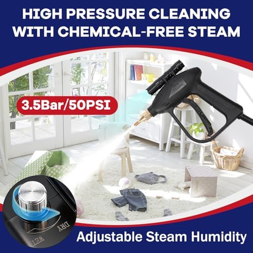 Moongiantgo 1700W Handheld Steam Cleaner Powerful Steamer for Cleaning - Image 4