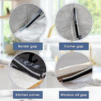 Koxuky Crevice Cleaning Brush, Hard Bristle Small Cleaning Brushes, Grout Cleaner Brush, Toilet Brush, Scrub Brush for Shower Tile, Skinny Gap Cleaning Tools for Household Use, Bathroom, Kitchen (3) - Image 4