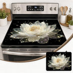 Stove Top Cover,28.5"L x 20.16"W,Heat Resistant Cooktop Protector Mat by seewan