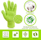 6 Pcs Window Venetian Blind Cleaner Duster Tool 2 Pcs 7 Fingers Dusting Cleaner Tool 2 Pcs Shutter Cleaner Brush and 2 Pairs Cleaning Gloves for Air Conditioner Keyboard Fan Dirt House Dust Cleaner - Image 3
