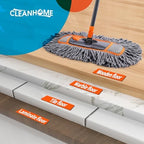 CLEANHOME Microfiber Dust Mop for Hardwood Floor Cleaning with 3 Replacement Mop Pads - Image 7