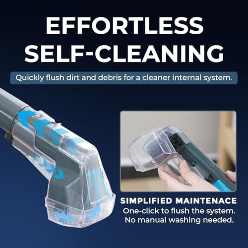 Hausmeister Hydroflex Pro Portable Carpet Cleaner and Pet Stain Remover, Upholstery Spot Cleaner Machine for Couch, Car Interior, Deep Cleaning Vacuum (Machine + 1 Solution & multi attachments) - Image 5