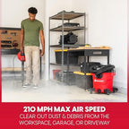 Vacmaster VBVCM1211 1101 12-Gal 6 Peak HP Wet/Dry Vac w. Detachable Blower - Image 4