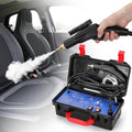 1700W Pressurized Steam Cleaner,Heavy Duty Portable Steamer for Car Detailing, High Temp, Home Use, Floor, Upholstery, Grout 110V with 12 pcs Accessories by HapyvergoDirect