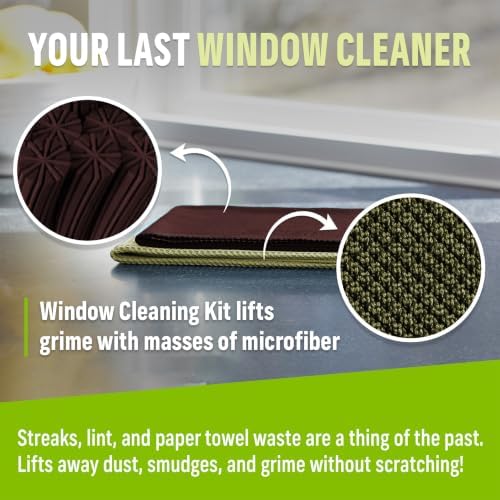 E-Cloth Window and Glass Cleaner Kit, Just Add Water - 1 Kit - Image 5